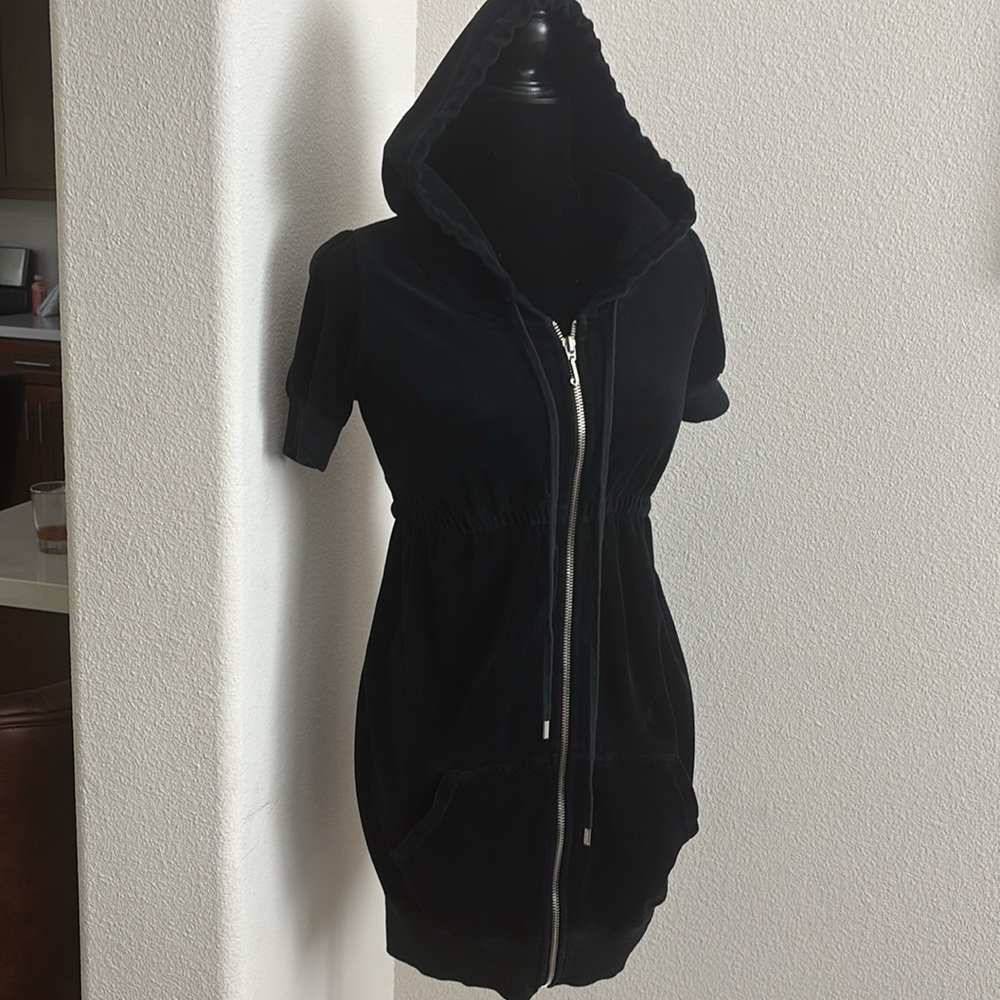Juicy couture Black velvet dress